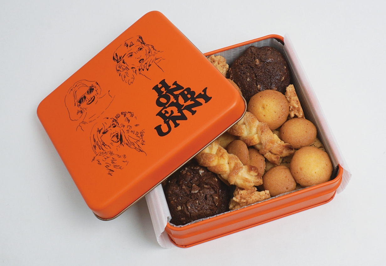 クッキー缶　制作事例