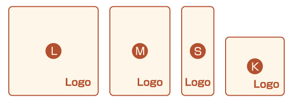 絵柄向き・名入れ位置